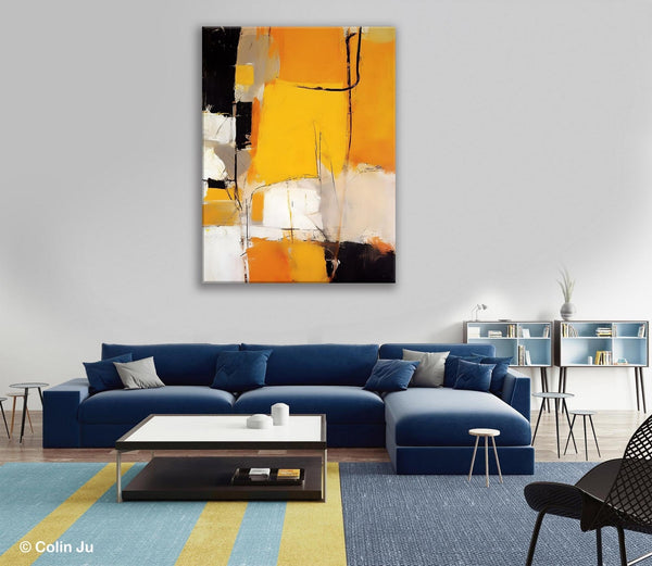 Extra Large Paintings for Bedroom, Abstract Wall Paintings, Large Contemporary Wall Art, Hand Painted Canvas Art, Original Modern Painting-ArtWorkCrafts.com