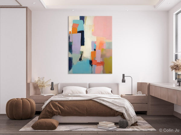 Contemporary Painting on Canvas, Large Wall Art Paintings, Simple Modern Art, Original Abstract Wall Art for sale, Simple Abstract Paintings-ArtWorkCrafts.com