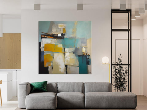 Original Modern Paintings, Contemporary Canvas Art for Living Room, Modern Acrylic Paintings, Extra Large Abstract Paintings on Canvas-ArtWorkCrafts.com