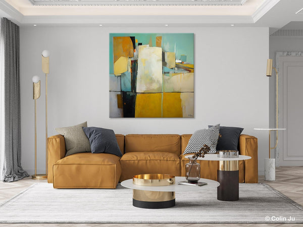 Modern Canvas Paintings, Contemporary Canvas Art, Original Modern Wall Art, Modern Acrylic Artwork, Large Abstract Painting for Bedroom-ArtWorkCrafts.com