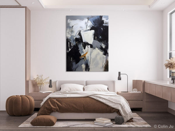 Extra Large Painting on Canvas, Contemporary Acrylic Paintings, Extra Large Canvas Paintings for Bedroom, Large Original Abstract Wall Art-ArtWorkCrafts.com