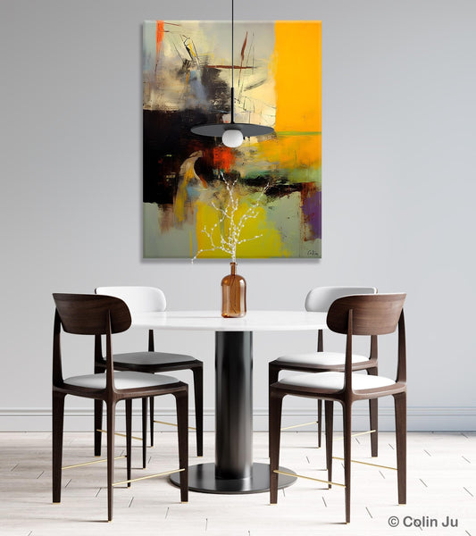 Large Wall Art Paintings for Living Room, Large Original Artwork, Contemporary Acrylic Painting on Canvas, Modern Canvas Art Paintings-ArtWorkCrafts.com