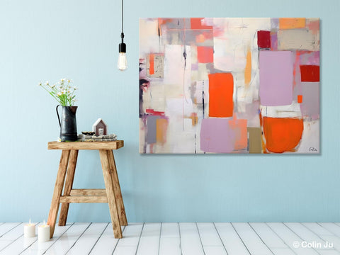 Large Wall Art Ideas for Bedroom, Hand Painted Canvas Art, Oversized Canvas Paintings, Original Abstract Art, Contemporary Acrylic Artwork-ArtWorkCrafts.com