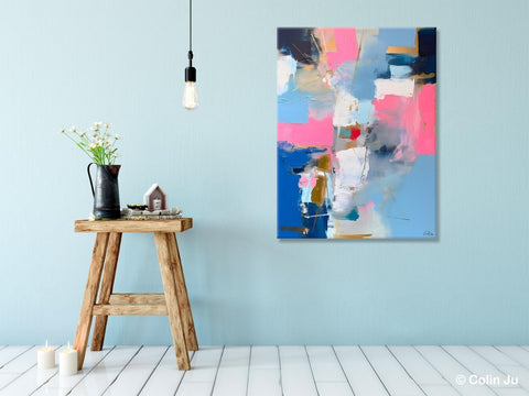 Large Art Painting for Living Room, Original Canvas Art, Contemporary Acrylic Painting on Canvas, Oversized Modern Abstract Wall Paintings-ArtWorkCrafts.com