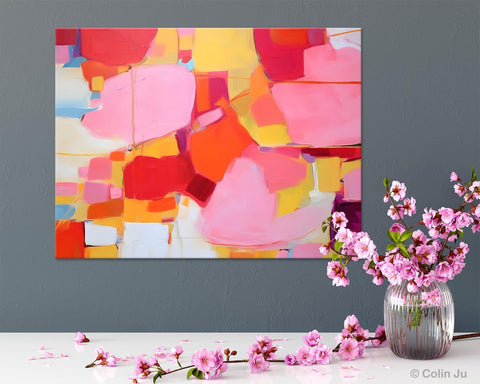 Original Modern Artwork, Large Wall Art Painting for Bedroom, Oversized Abstract Wall Art Paintings, Contemporary Acrylic Painting on Canvas-ArtWorkCrafts.com