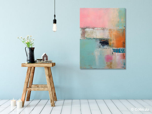 Canvas Paintings for Dining Room, Oversized Modern Wall Art, Acrylic Painting on Canvas, Contemporary Paintings, Original Abstract Paintings-ArtWorkCrafts.com