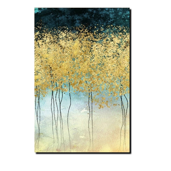 Simple Modern Art, Bedroom Wall Art Ideas, Tree Paintings, Buy Wall Art Online, Simple Abstract Art, Large Acrylic Painting on Canvas-ArtWorkCrafts.com